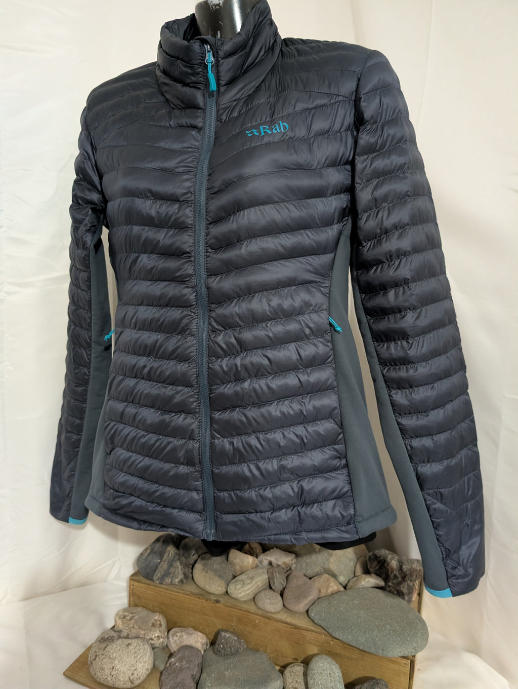 Rab, Cirrus Flex 2.0, Women's hybrid hiking jacket, size 10 (CJ0069)
