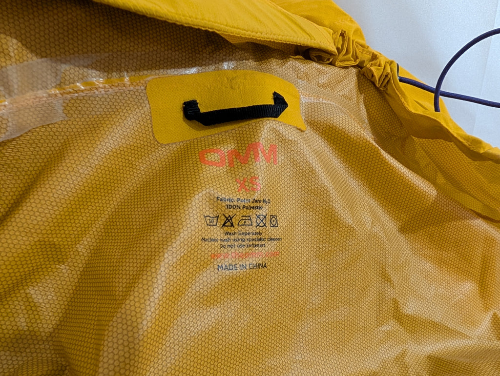 OMM, Aeon, Womens trail running/ultra waterproof jacket, size XS (CJ0070)