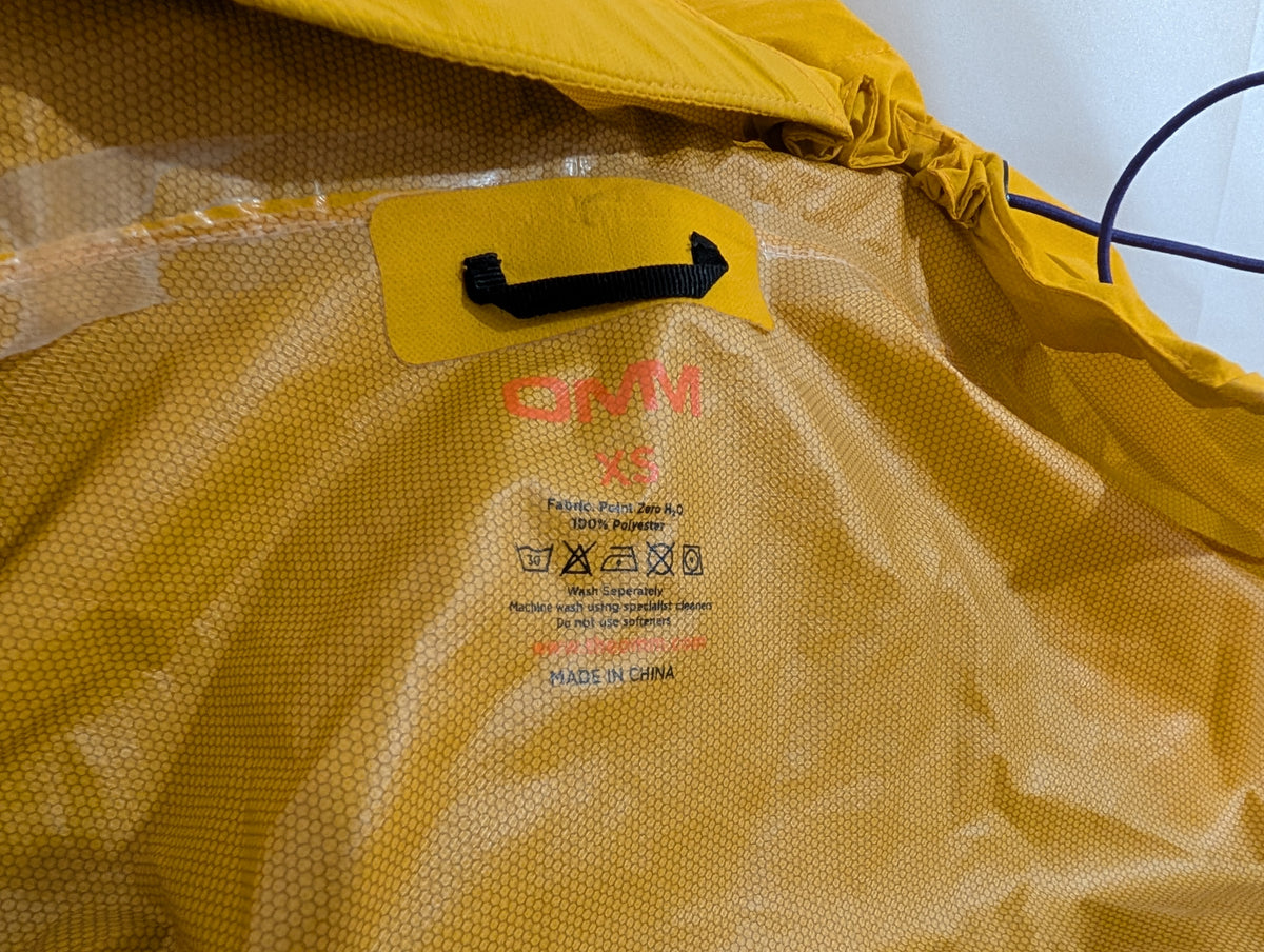 OMM, Aeon, Womens trail running/ultra waterproof jacket, size XS (CJ0070)