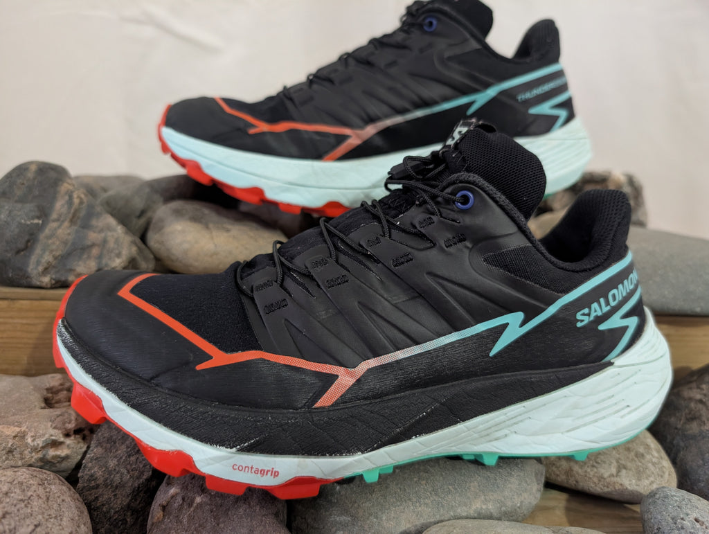 Salomon, Thundercross, Women's trail running shoes, black, size 5 (F0161)