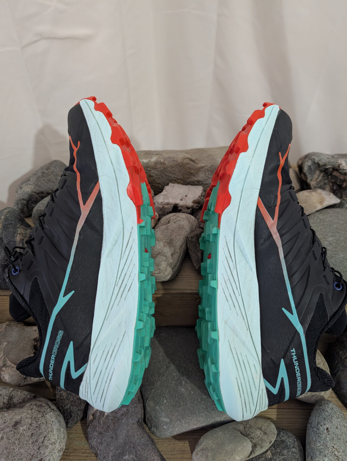Salomon, Thundercross, Women's trail running shoes, black, size 5 (F0161)