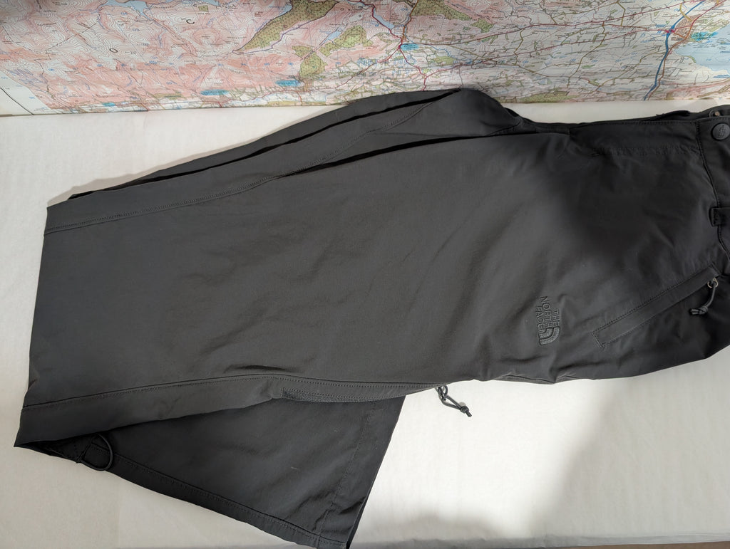 The North Face, Women's Stretch Exploration hiking trousers, Grey, EU size 6 (~UK 10)