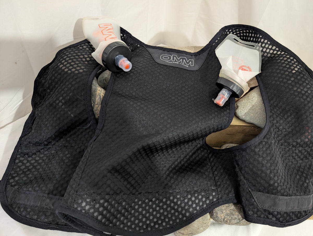 OMM, TrailFire Hydration Vest, 3-liters, Black, size L (AH0021)