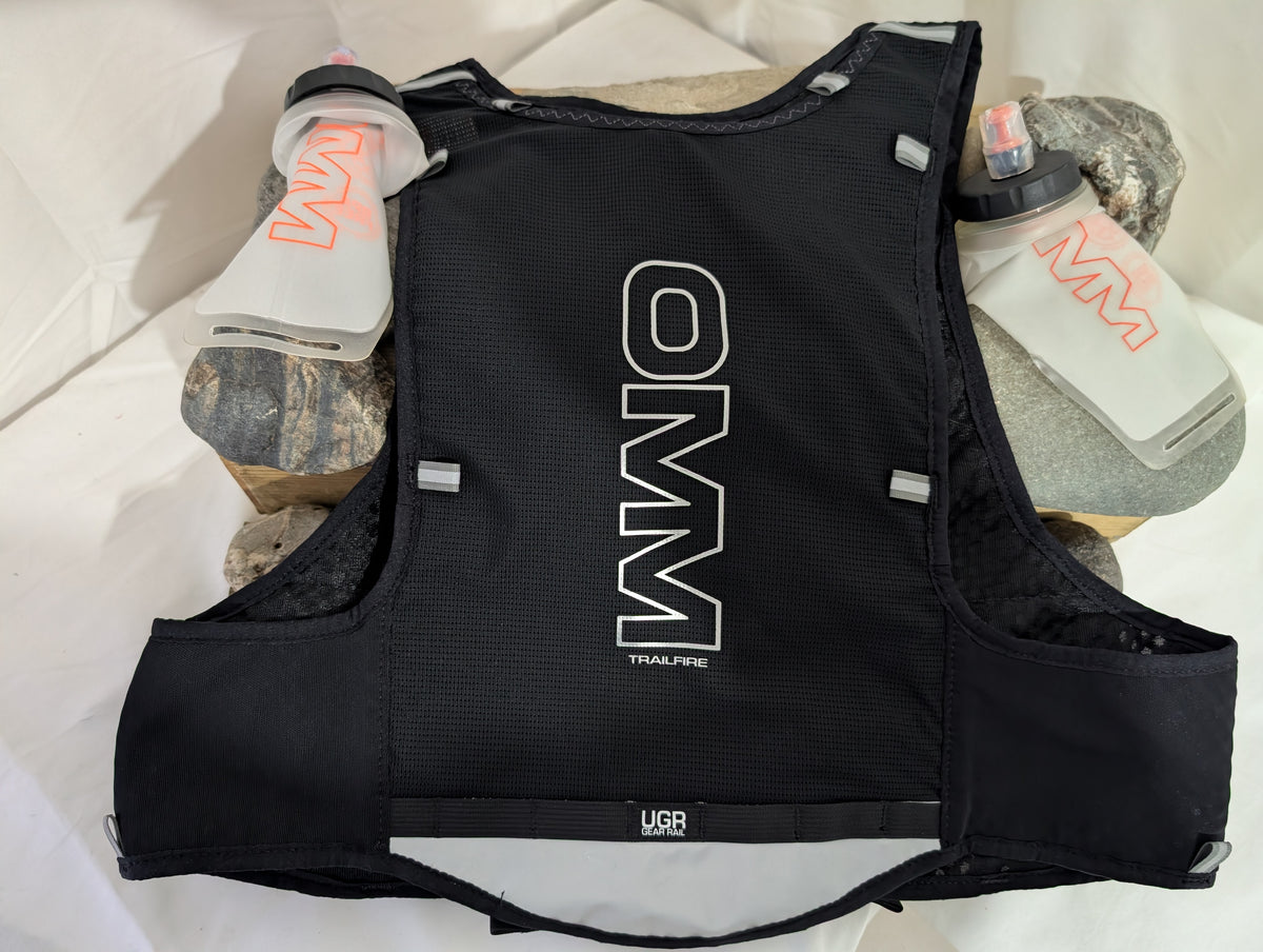 OMM, TrailFire Hydration Vest, 3-liters, Black, size L (AH0021)