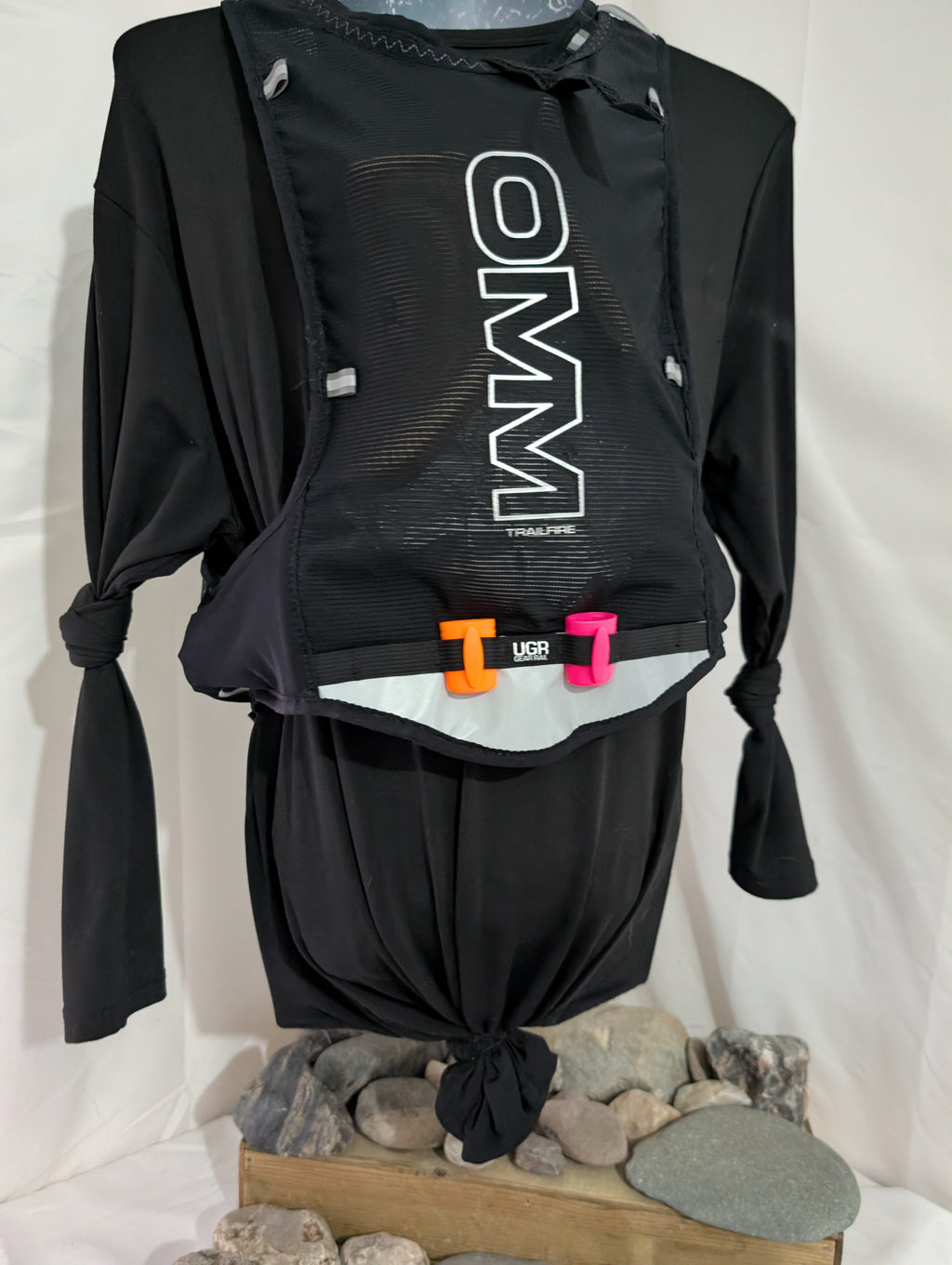 OMM, TrailFire Hydration Vest, 3-liters, Black, size L (AH0021)