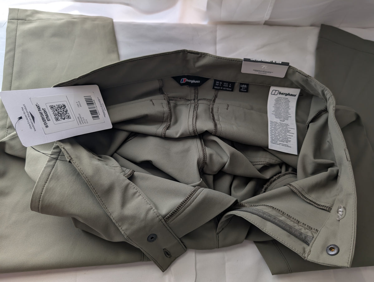 Berghaus, Everyday Pants, Women's, Khaki, size 10 (reg), CP0035)