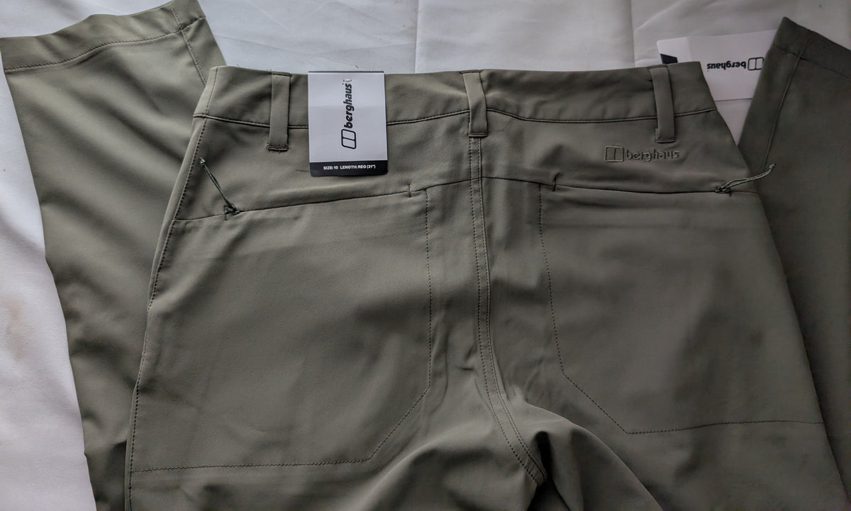 Berghaus, Everyday Pants, Women's, Khaki, size 10 (reg), CP0035)