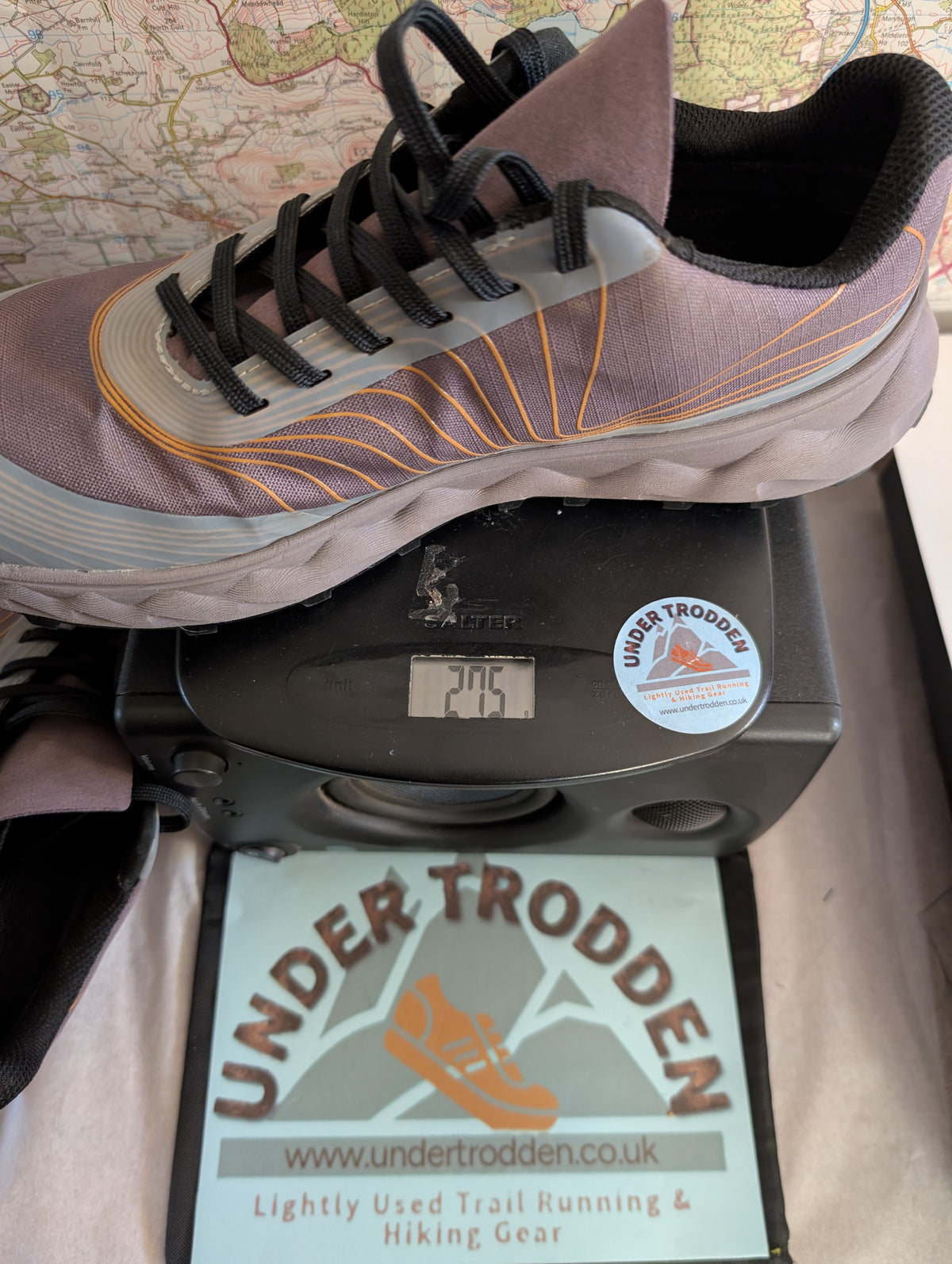 NNormal, Tomir, Women's waterproof trail running shoes, size 7, worn once, with box (F0172)