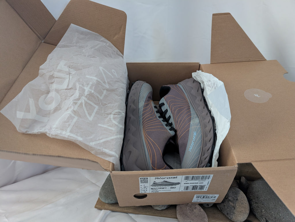 NNormal, Tomir, Women's waterproof trail running shoes, size 7, worn once, with box (F0172)