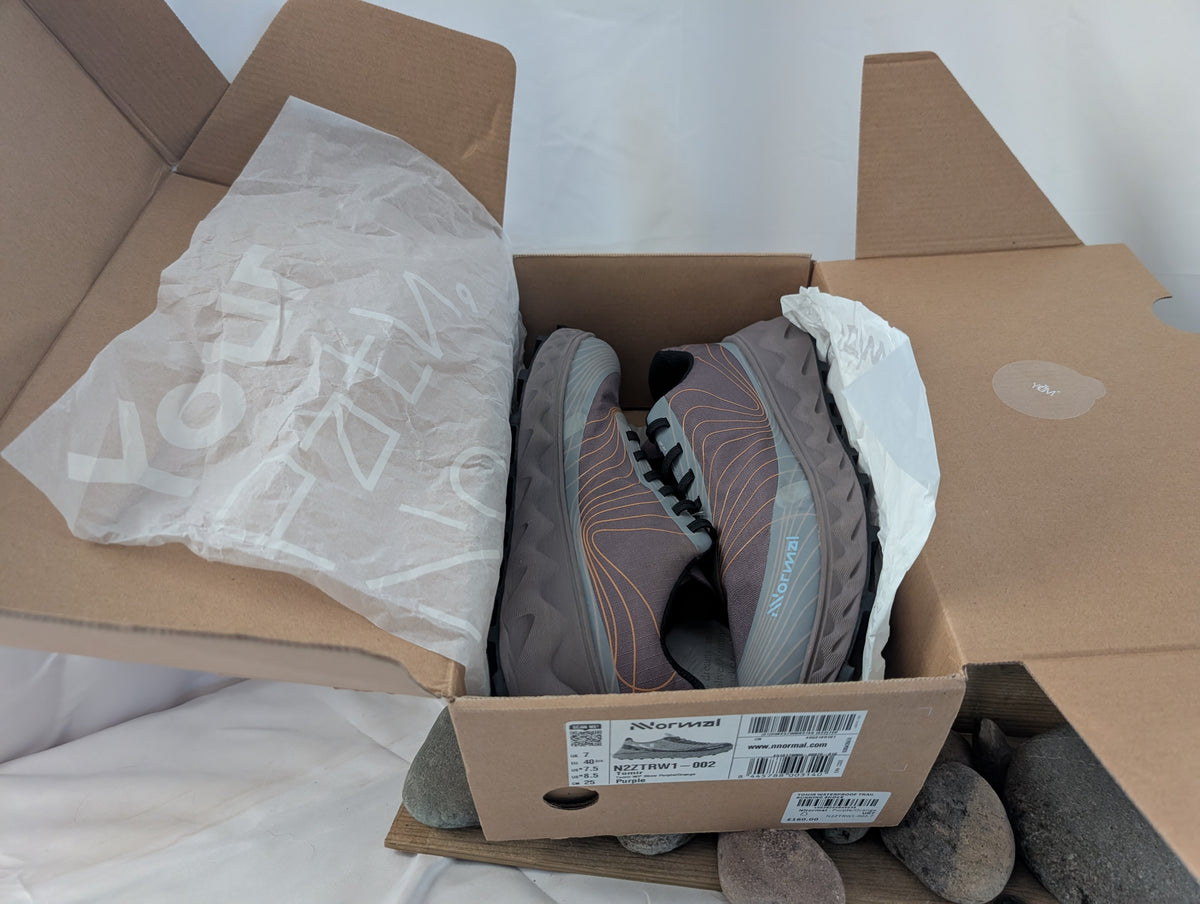 NNormal, Tomir, Women's waterproof trail running shoes, size 7, worn once, with box (F0172)