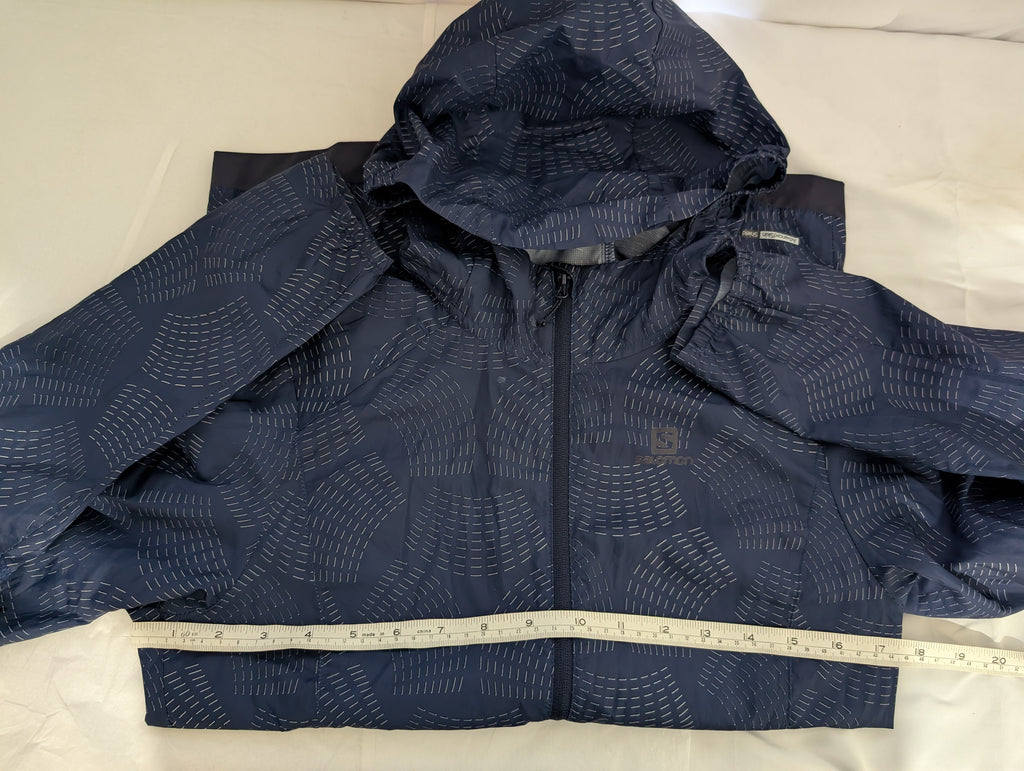 Salomon, Agile Wind Print, women's running jacket, size XS (CJ0088)