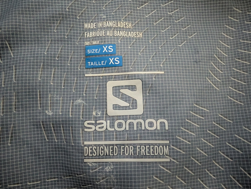 Salomon, Agile Wind Print, women's running jacket, size XS (CJ0088)