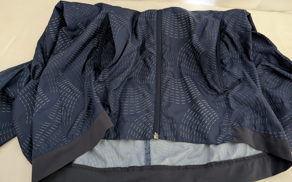 Salomon, Agile Wind Print, women's running jacket, size XS (CJ0088)