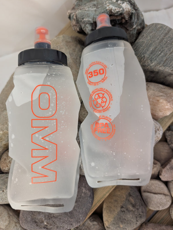 OMM,Soft Flasks x 2 , 350 ml,  Bite valve (AH0022)