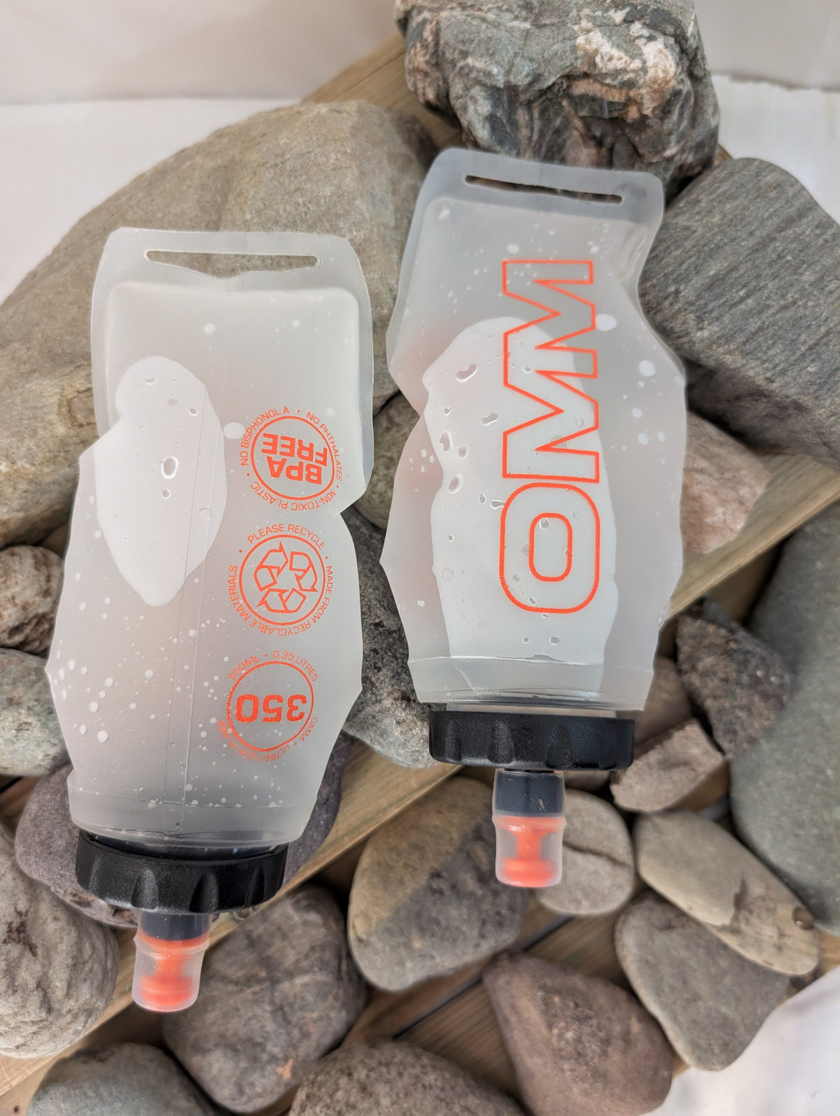 OMM,Soft Flasks x 2 , 350 ml,  Bite valve (AH0022)