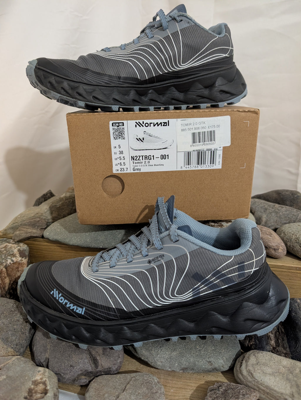 Nnormal, Tomir 2.0 GTX, Women's trail running shoes, size 5 (F0181)