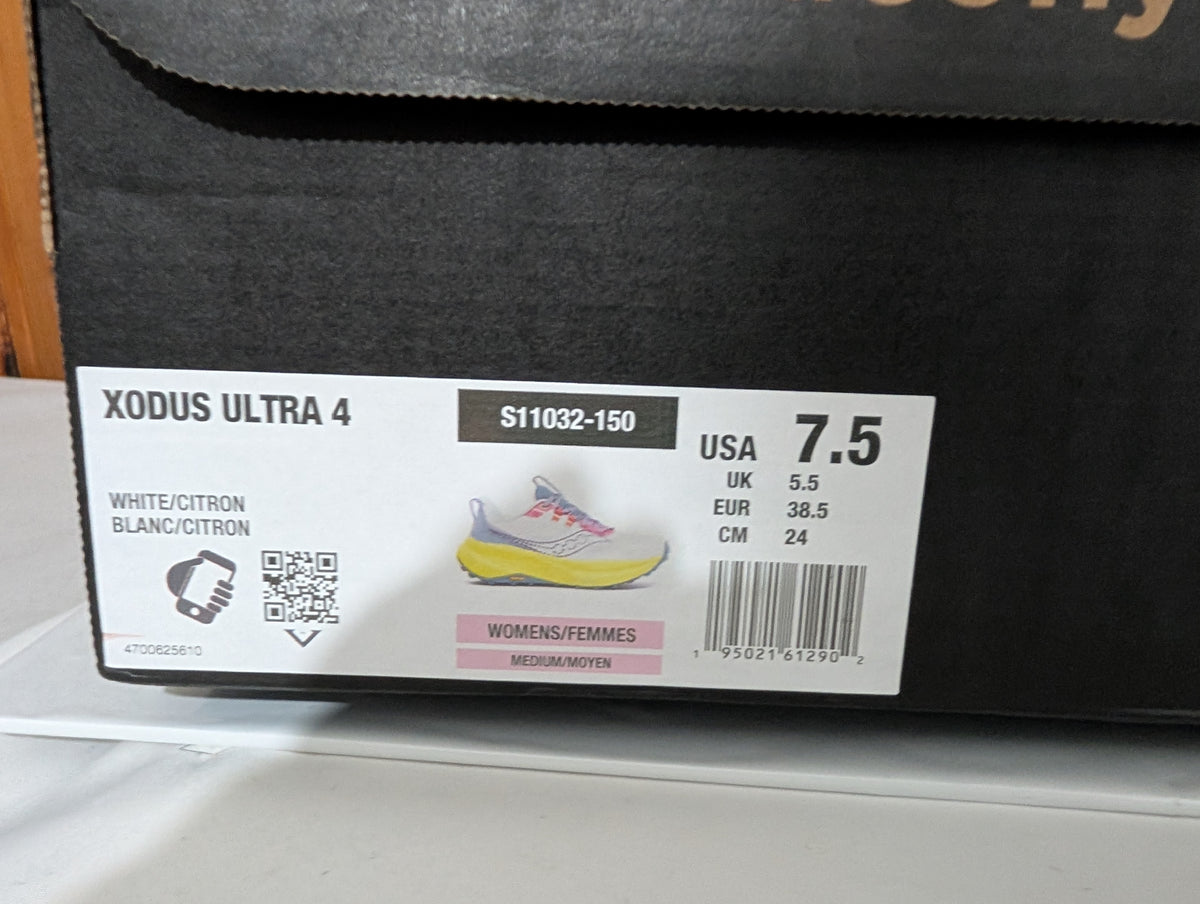 Saucony, Xodus Ultra 4, Women's trail running shoes, size 5.5 (F0180)