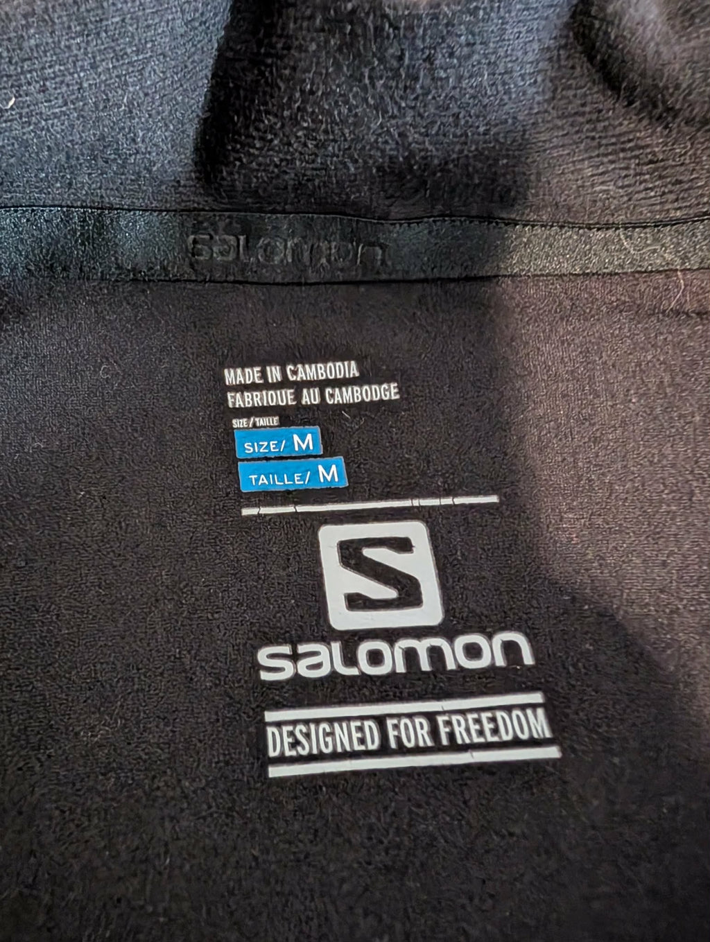 Salomon Advance Skin, women’s Softshell jacket,Size M, Black VGC