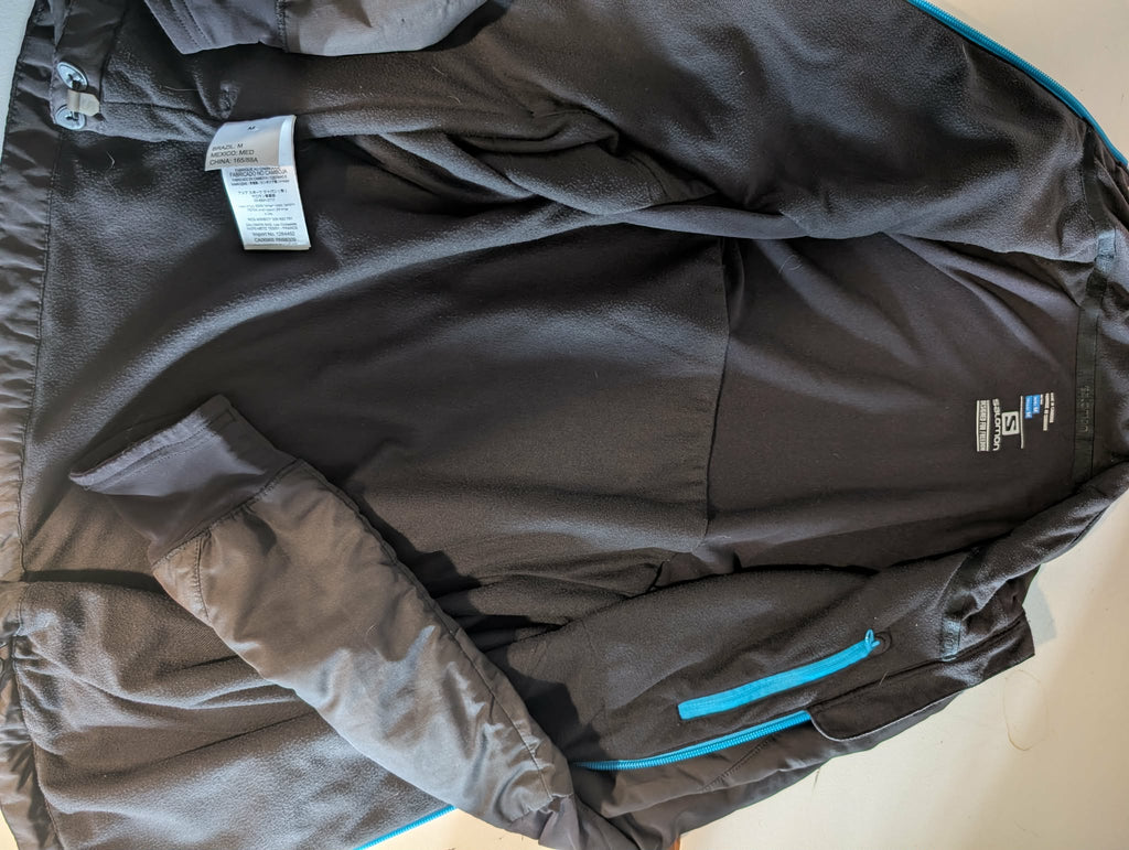 Salomon Advance Skin, women’s Softshell jacket,Size M, Black VGC