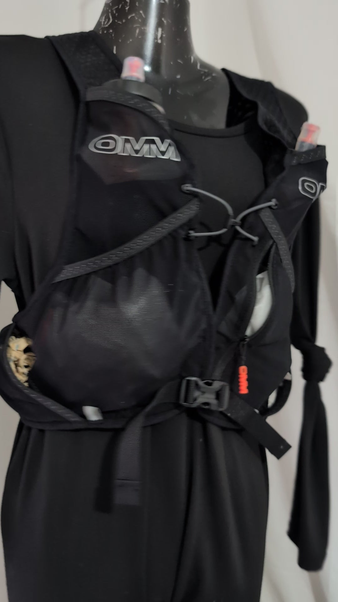 OMM, TrailFire Hydration Vest, 3-liters, Black, size L (AH0021)